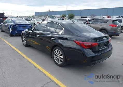 2018 Infiniti Q50 2.0T Pure z USA, uszkodzony, nr VIN JN1CV7AP6JM400208